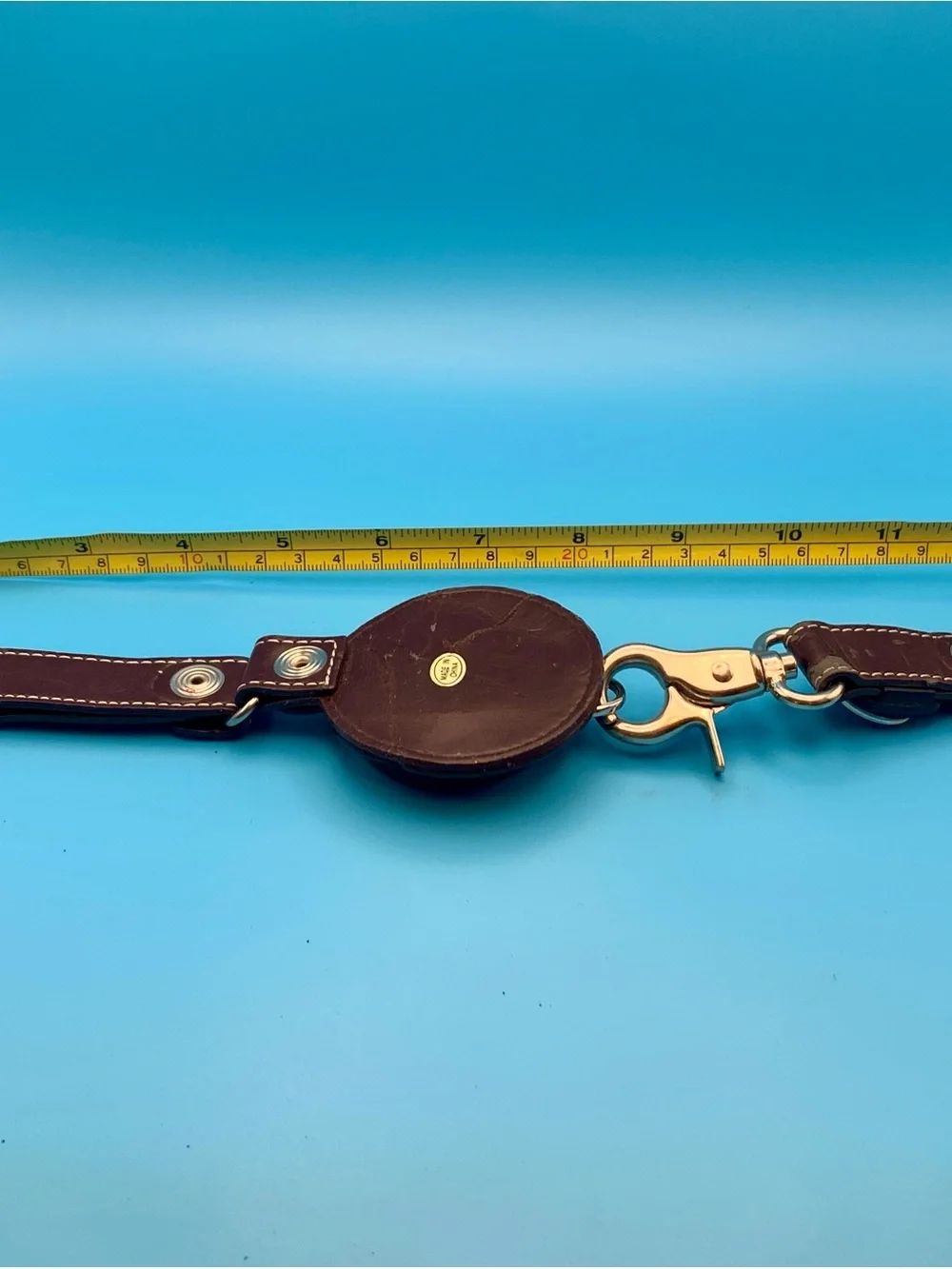 RAWLINGS Vintage Military Field Belt Loop Pocket Watch Holder Works New Battery